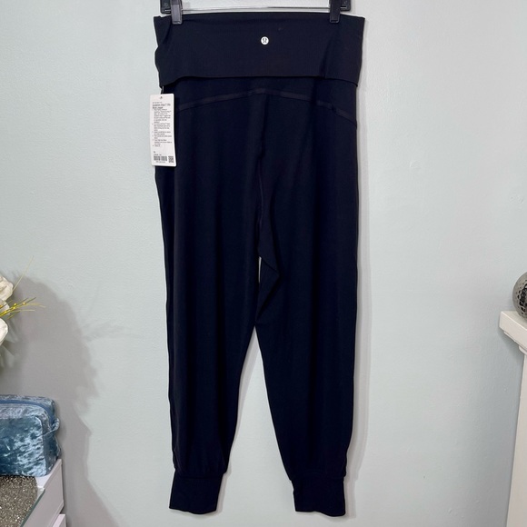 Lululemon Align Ribbed Waist Jogger Pant Black 10 Nwt - Picture 6 of 9